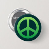 Green Peace Sign Button (Vorne & Hinten)