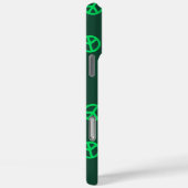 Green Peace Sign Muster Case-Mate iPhone Hülle (Rückseite / Rechts)
