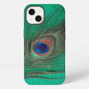 Green Peacock Feather iPhone Hülle
