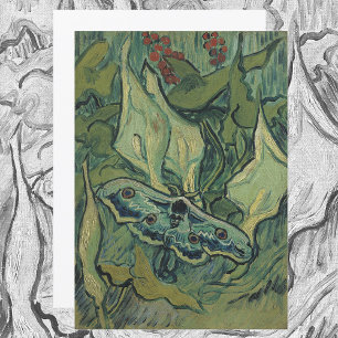 Green Peacock (Kaiser) Moth von Vincent van Gogh Einladung