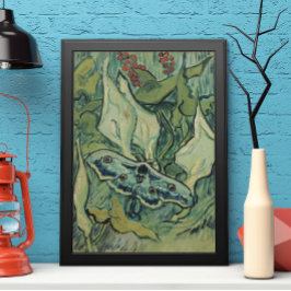 Green Peacock (Kaiser) Moth von Vincent van Gogh Poster