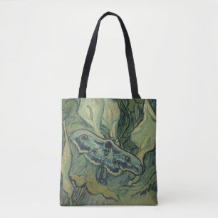 Green Peacock (Kaiser) Moth von Vincent van Gogh Tasche