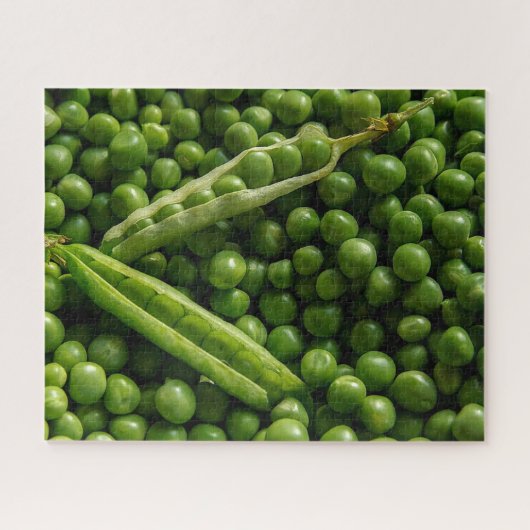 Green Peas Foto Puzzle (Horizontal)
