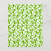 Green Peas Setzlinge Leaves Pläd Vegetable Foods Flyer (Hinten)