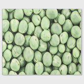 Green Pees Pills Muster Mix Geschenkpapier (Flach)