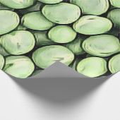 Green Pees Pills Muster Mix Geschenkpapier (Ecke)