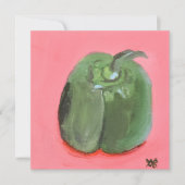 Green Pepper Karte (Vorderseite)