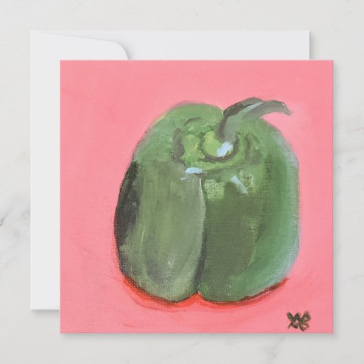 Green Pepper Karte (Vorderseite)