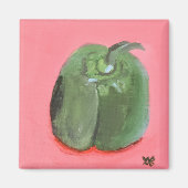 Green Pepper Magnet (Vorne)