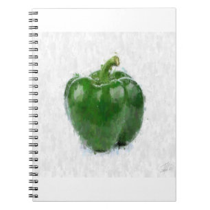 Green Pepper Notizblock