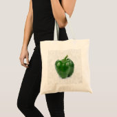 Green Pepper Tragetasche (Vorderseite (Produkt))