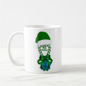 Green Peppermint Candy Cane Kaffeetasse (Links)