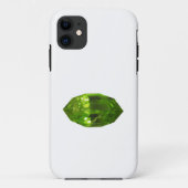 Green Peridot Gemstone Case-Mate iPhone Hülle (Rückseite)