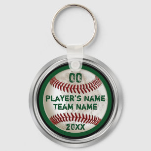 Green Personalisiert Dirty Baseball Geschenke für  Schlüsselanhänger