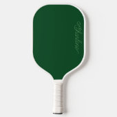 Green Personalisiert Pickleball Paddle (Rückseite)