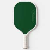 Green Personalisiert Pickleball Paddle (Vorderseite)