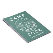 Green Personalisiert Summer Camp Cook Notizblock (Rechte Seite)