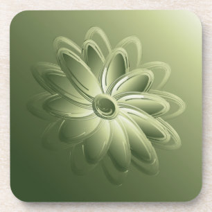 green petals untersetzer
