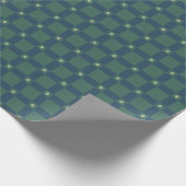 Green-Petrol-Logo Geschenkpapier (Ecke)