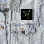 Green Phoenix steigt auf schwarz Button (Beispiel)