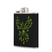 Green Phoenix steigt auf schwarz Flachmann (Links)