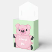 Green Pig Baby Dusche Geschenkschachtel (Geöffnet)