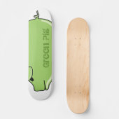 Green Pig Skateboard, Mini Skateboard (Vorderseite)