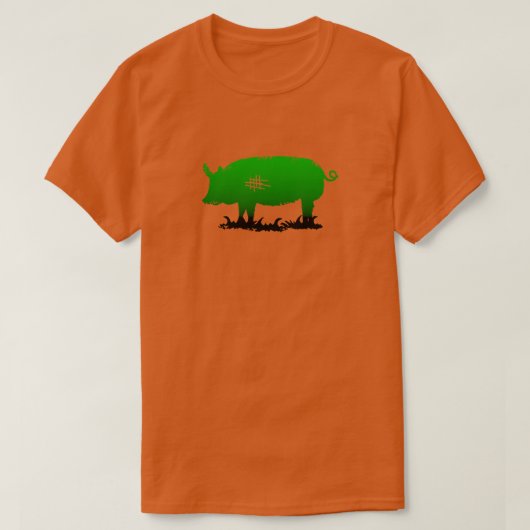Green Pig T-Shirt (Design vorne)