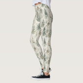 Green Pine Christmas Trees Leggings (Links)