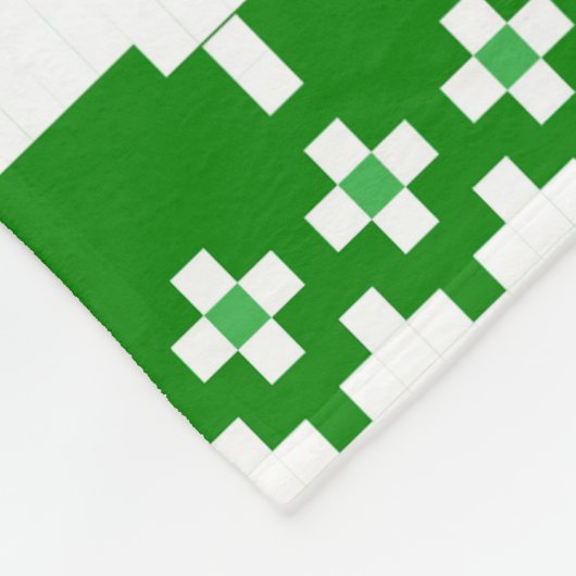 Green Pine Tree Sweater Strick Blanket Fleecedecke (Ecke)