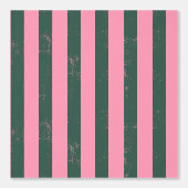 Green & Pink Vertical Stripe Tapete (Vorderseite)