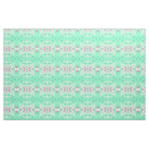 Green Pink White Deko Muster Baby Kinderzimmer Cra Stoff