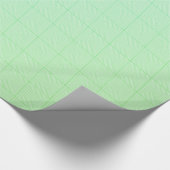 Green Pinstripe Geschenkpapier (Ecke)
