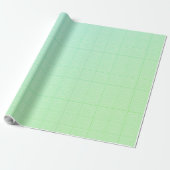 Green Pinstripe Geschenkpapier (Ungerollt)