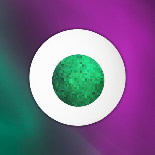 Green Pixel Art | Three Star Pong Pong Ball Tischtennisball