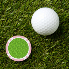 Green Pixel Pattern Retro 8-Bit Gaming Pokerchips