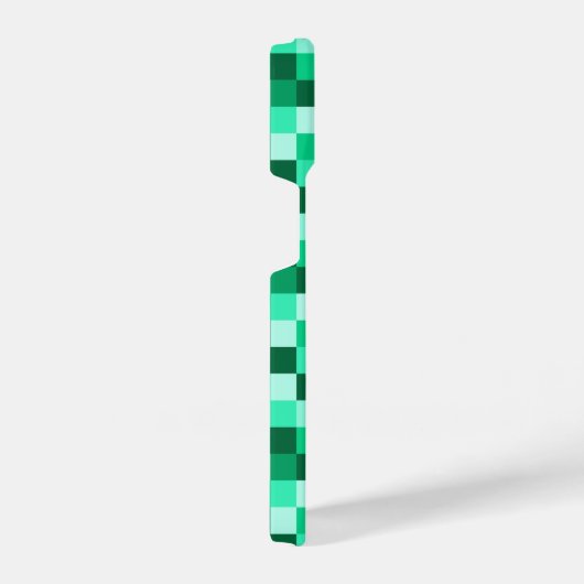 Green Pixels Cell Phone Case Minecraft Print iPhone Hülle (Rechte Seite)
