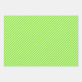 Green Plaid, Black & White Geschenkpapier Set (Vorderseite 3)