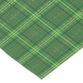 Green Plaid  Kurzer Tischläufer (Ecke)