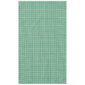 Green Plaid Print Tischdecke (Vorderseite)