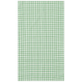 Green Plaid Print Tischdecke (Vorderseite)