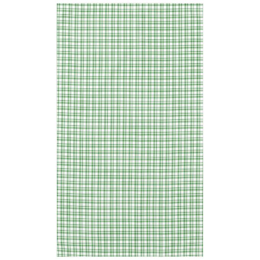 Green Plaid Print Tischdecke (Vorderseite)