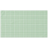 Green Plaid Print Tischdecke (Vorderseite (Horizontal))