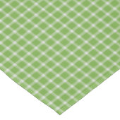 Green Plaid Tischdecke (Schrägansicht)
