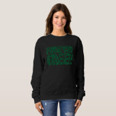 Green Planet Forever Green Renewable Energy Enviro Sweatshirt (Vorne ganz)
