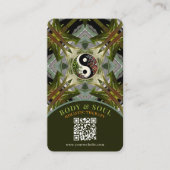 Green Plant Medicine Holistic Naturopathic Visitenkarte (Vorderseite)