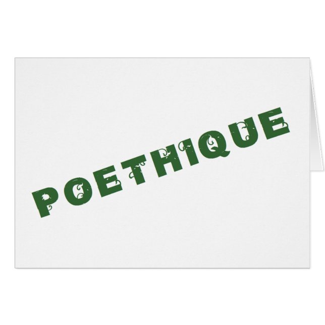 Green Poethiethiethiethiethiethiethiethiethiethiet (Vorderseite (Horizontal))