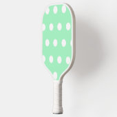Green Poka Dots Pickleball Schläger (Links)