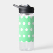 Green Poka Dots Trinkflasche (Rechts)