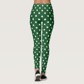 Green Polka Dot Leggings (Rückseite)
